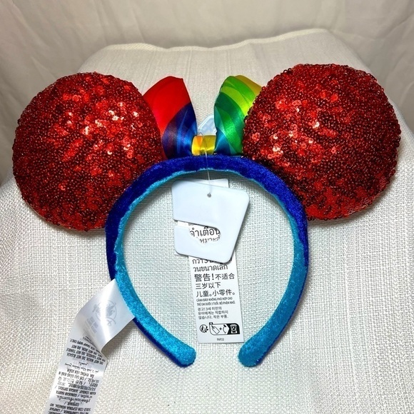 DISNEY Epcot 40th Anniversary Minnie Ears NWT - Picture 3 of 3